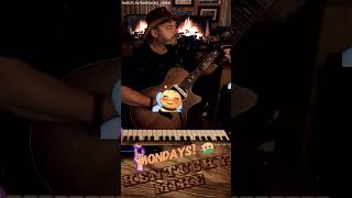 I dont like Mondays except for streaming 🤠 livemusic twitchmusic [upl. by Neeham171]