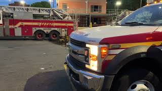 RARE Trying out the HiLo siren on 2019 FDNY ambulance [upl. by Rausch]