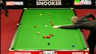 Snooker  2005 Premier League 2  Final  OSullivan vs Hendry  Full Match [upl. by Adekan]