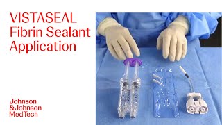 How to Use VISTASEAL Fibrin Sealant to Help Achieve Hemostasis  JampJ MedTech [upl. by Enuj]