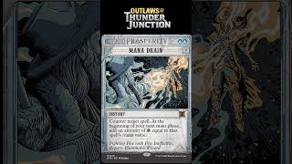 Mana Drain REPRINT Outlaws of Thunder Junction magicthegathering [upl. by Oirottiv]