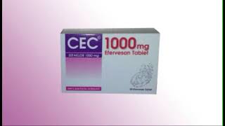 Cec 1000 Mg Efervesan Tablet Nedir Ne İşe Yarar Fiyatı Muadili Yan Etkisi ve Kullanıcı Yorumları [upl. by Naerda]