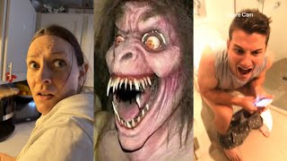 Scare Cam Pranks 2024  Funny Scare Prank  Jump Scare  Funny Compilation 8 [upl. by Harwilll]