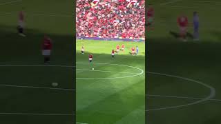 Brentford Fans Sing “SACKED IN THE MORNING” Brentford GOAL vs MUFC [upl. by Houston]