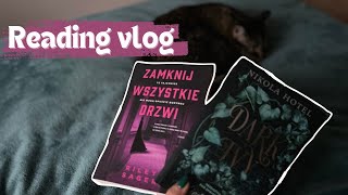 READING VLOG 🩷 Początek listopada sporo czytania i opini oraz temat Legimi 🫶🏻  Amethyst Books [upl. by Oibirot]