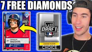 7 Free Diamonds MLB Added New DRAFT Pack and MORE [upl. by Atsahs697]