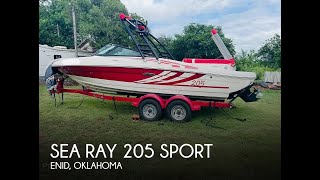 UNAVAILABLE Used 2013 Sea Ray 205 Sport in Enid Oklahoma [upl. by Arta]