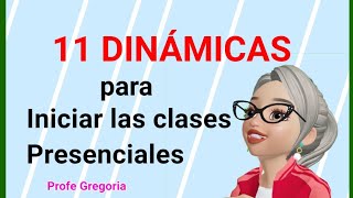 11 Dinámicas y juegos para tus clases presenciales [upl. by Hpsoj192]