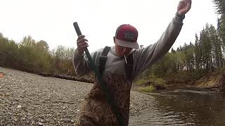 Salmon fishing on the Satsop River WA [upl. by Simeon]