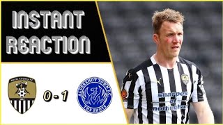 INSTANT REACTION  Notts County 01 Aldershot Town [upl. by Dinin]