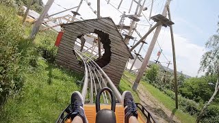 Alpine Coaster Onride Video Snow World Landgraaf 2021 [upl. by Nolyar936]