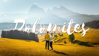 Exploring Italian DOLOMITES  Ortisei in Val Gardena  Best HIKES of our Lives [upl. by Nitsreik688]