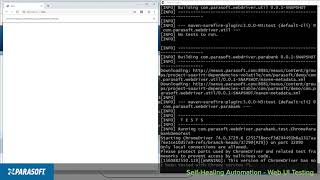SelfHealing Automation  Web UI Testing  Parasoft [upl. by Norihs]