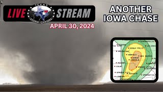 LIVE IOWA CHASE  Tornadoes Return to Midwest 43024 SA [upl. by Schertz]