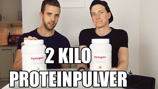 2 Kilo Proteinpulver Challenge [upl. by Aical603]