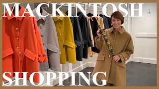 【新作コート】MACKINTOSHの秋冬新作が最高！購入品も含めていろいろ紹介します【ショップクルーズ】 [upl. by Eenert]