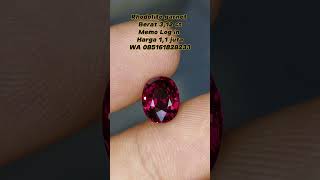 Rhodolite garnet Original Tanzania [upl. by Na845]