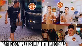 UGARTE COMPLETES✅️ MEDICALS AT MANCHESTER UNITED  Exclusive BehindtheScenes💯 [upl. by Adnaloj]