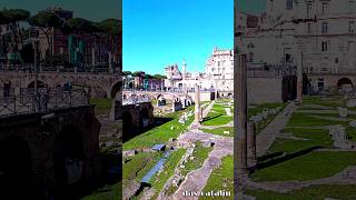 quotForo TraianoquotRome Italy rome italy traveling travelitaly [upl. by Schoof]