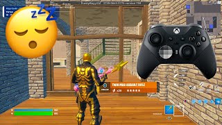 Xbox Elite Series 2 Controller ASMR😴 Fortnite Tilted Zone Wars Gameplay 4K [upl. by Ysteb835]