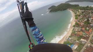 Voo de parapente trindade RJ [upl. by Eniak579]