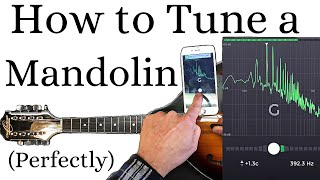 How to TUNE a MANDOLIN perfectly 💡 [upl. by Neona]