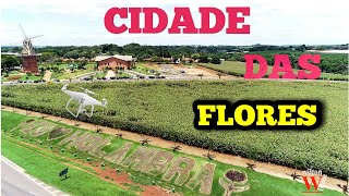 Drone Sobrevoa a Cidade Das Flores HOLAMBRA [upl. by Rudolfo]