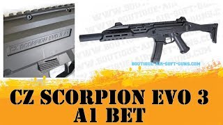 Scorpion EVO 3 A1 Ultimate Boost  ASG Présentation  Review  Airsoft FR  EN subs [upl. by Archer]