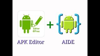 AIDE  APK EDITOR PRO change APP NAMEICONBACKGROUND and ADD BUTTON  APP EDITING [upl. by Nnaeilsel]