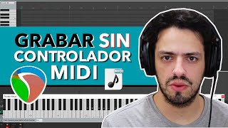 Cómo grabar MIDI en REAPER sin controlador MIDI [upl. by Attolrahc]