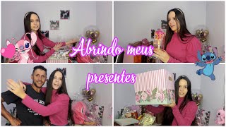 ABRINDO MEUS PRESENTES DE ANIVERSÁRIO😮❤️18 anos [upl. by Jennee206]