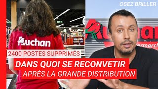 Cas Auchan  Dans quoi se reconvertir  27 Idées de métiers [upl. by Garvin879]