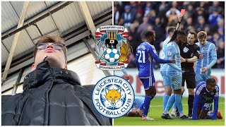 REFEREE WINS THE M69 DERBY  Coventry 31 Leicester  MatchDay Vlog [upl. by Annola]