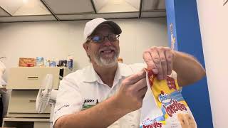 Hostess Donettes Honey Bun mini Donuts  The Beer Review Guy [upl. by Adgam]