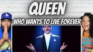 INCREDIBLE FIRST TIME HEARING Queen  Who Wants To Live Forever REACTION [upl. by Byrne]