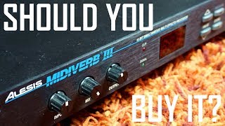 Should you buy a Midiverb in 2019  Alesis Midiverb III review [upl. by Aleras]