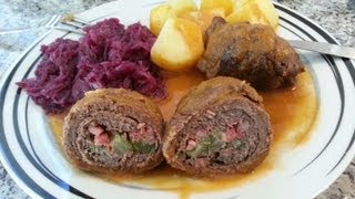 Rouladen mit Kartoffeln und Rotkohl im Thermomix® TM31 [upl. by Randene655]