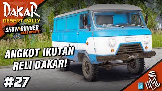 MOBIL DAKAR INI BERASA NYETIR ANGKOT DI GURUN PASIR🤣 Dakar Desert Rally Career 27 PC Indonesia [upl. by Dedie]