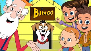 Bingo Song for Kids  Nursery Rhymes for Children  Super Fun and Catchy [upl. by Otsirave]