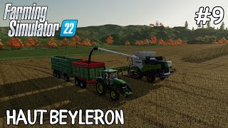 Canola Planitng  Fertilization  Sunflower Harvest  Haut Beyleron  9 fs22 farmingsimulator22 [upl. by Middle]