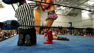 ACW Womens Wrestling Match in Floyd VA [upl. by Ladnek404]