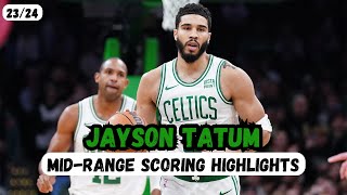 Jayson Tatum  MidRange Scoring Highlights [upl. by Lea802]