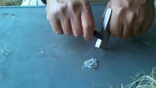 How To Use A Magnesium Fire Starter [upl. by Nallek]