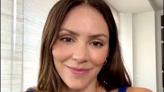 Katharine McPhee Foster  IG live talking Mindd Rennie David amp Christmas 3 December 2021 [upl. by Ahsenak524]