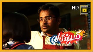 Prabhu Deva Intro Scene  Lakshmi Movie Scenes  Karunakaran gets angry on Ditya Bhande [upl. by Yesac]