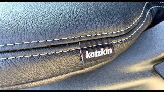 KATZKIN Leather seats upgrade on a Ford F250 XLT [upl. by Ynney]