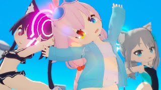 【ブルアカmmd】Sensei do you want to join this party☆Dance Robot Dance☆ [upl. by Eahc]