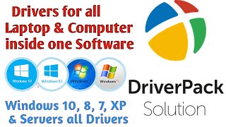 How to download and install drivers for all Laptop and Computer  How to use Driver Pack Solution [upl. by Susejedairam]