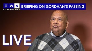 LIVE Briefing on former Ministers Pravin Gordhans passing [upl. by Dunning359]