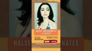 Halsey Teases New Album ‘The Great Impersonator’ odealsmusic420 Halsey PJHarvey MusicNews foru [upl. by Rosdniw723]